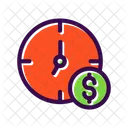 Clock Deadline Economy Icon