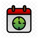 Clock Deadline Efficiency Icon