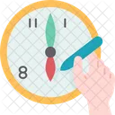 Clock Hours Learning Icon