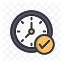 Clock checklist  Icon