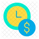 Clock Dollar Clock Dollar Icon