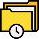 Clock Time Archive Icon