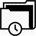 Clock Folder  Icon