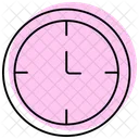 Clock Color Shadow Thinline Icon Icon