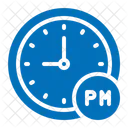 Clock Time Night Icon