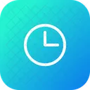 Clock Time Optimization Icon