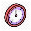 Clock Time Business Icon