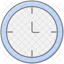 Clock Lineal Color Icon Icon