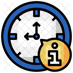 Clock Info  Icon
