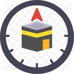 Clock Kaaba  Icon