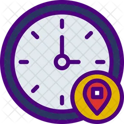 Clock Location  Icon