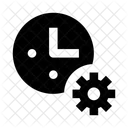 Clock Settings Management Icon