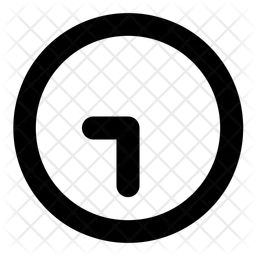 Clock nine thirty  Icon