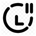 Clock Pause Icon