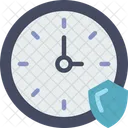 Clock Security  Icon