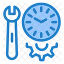 Clock Setting Clock Preferences Tools Icon