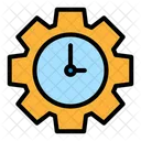Clock settings  Icon