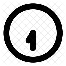Clock seven thirty  Icon