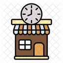 Shop Clock Shopping Icon