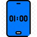 Clock Smartphone Calendar Event Icône