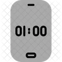 Clock Smartphone  Icon