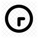 Clock Three Thirty Icon