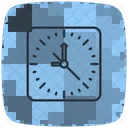 Clock Time Action Icon