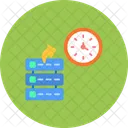 Clock Time Database  Icon