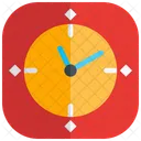 Clock Time organization  Icon