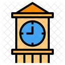 Tower Clock Time Appointment Event Calendar Date Icon