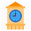 Tower Clock Time Appointment Event Calendar Date Icon