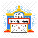 Clock Tower Timeless Paris Watch Icon