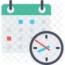 Calendar Clock Date Icon