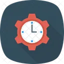 Clocksetting Cog Schedule Icon