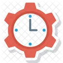 Clocksetting Cog Schedule Icon