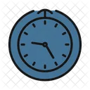 Clockwise Around The Clock Passage Of Time Icon