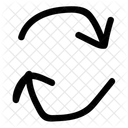 Clockwise Alt Spining Cicle Icon