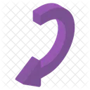 Clockwise Semicircle Arrow  Icon