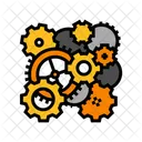 Clockwork Mechanism Steampunk Icon