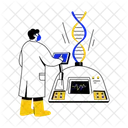 Cloning Machine Dna Icon