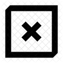 Close Delete Cancel Icon