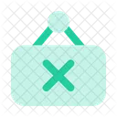 Close Sign Lock Icon