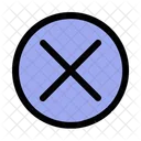 Cross Xlose Delete Icon