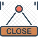 Close Shut Label Icon