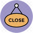 Close Signboard Information Icon