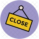 Close Signboard Information Icon