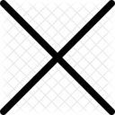Close Delete Cancel Icon