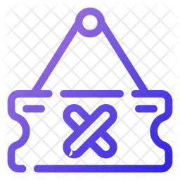 Close board  Icon