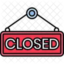 Iclosed Close Board Close Shop Icon