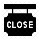 Close Shop Banner Icon